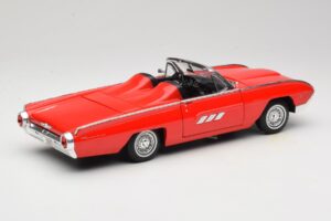Ford Thunderbird Convertible Red Anson 1:18 30334 Diecast - image 3 of 8