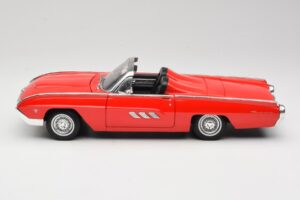 Ford Thunderbird Convertible Red Anson 1:18 30334 Diecast - image 4 of 8