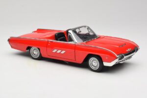 Ford Thunderbird Convertible Red Anson 1:18 30334 Diecast - image 6 of 8