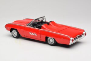 Ford Thunderbird Convertible Red Anson 1:18 30334 Diecast - image 7 of 8