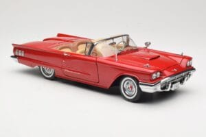 Ford Thunderbird Convertible Red Sun Star 1:18 4311 Diecast - image 6 of 8