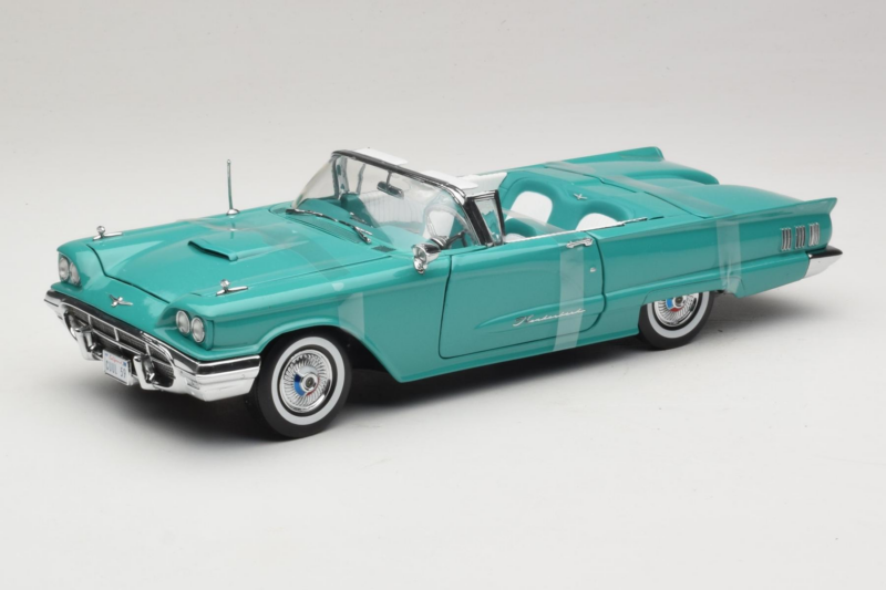 Ford Thunderbird Convertible Green Sun Star 1:18 Ford Thunderbird Convertible Green Sun Star 1:18 4315-P1 Diecast