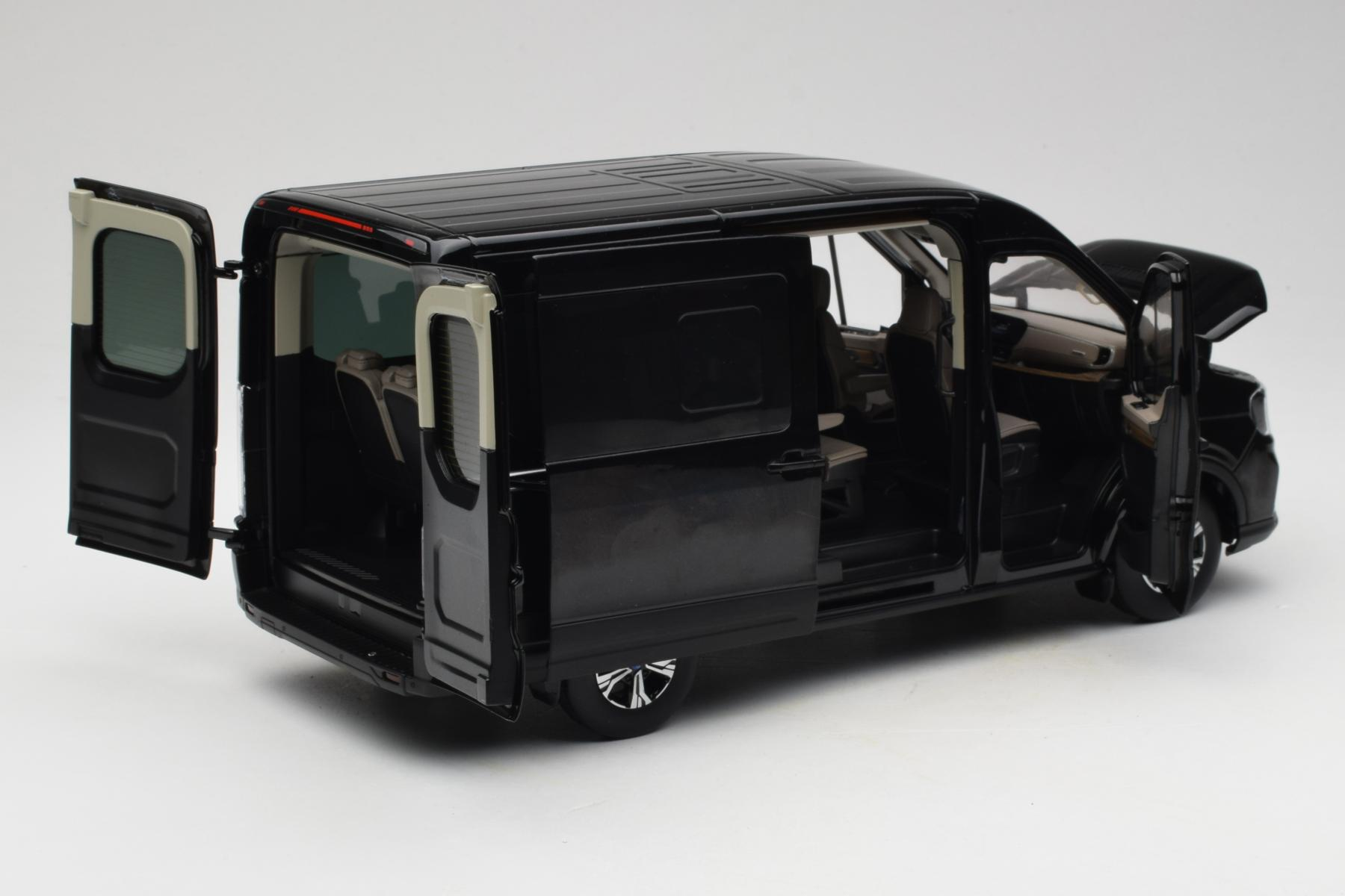 Ford Transit Black JMC 1:18