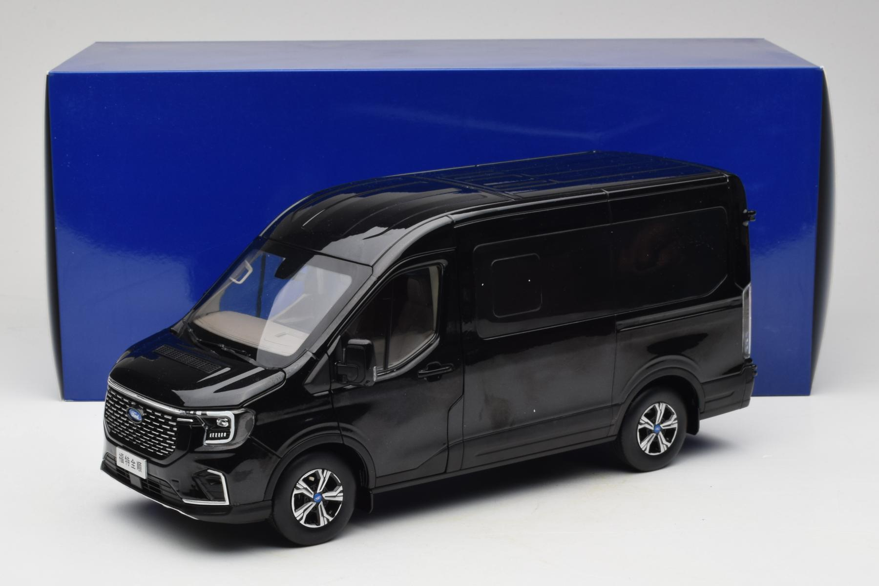 Ford Transit Black JMC 1:18