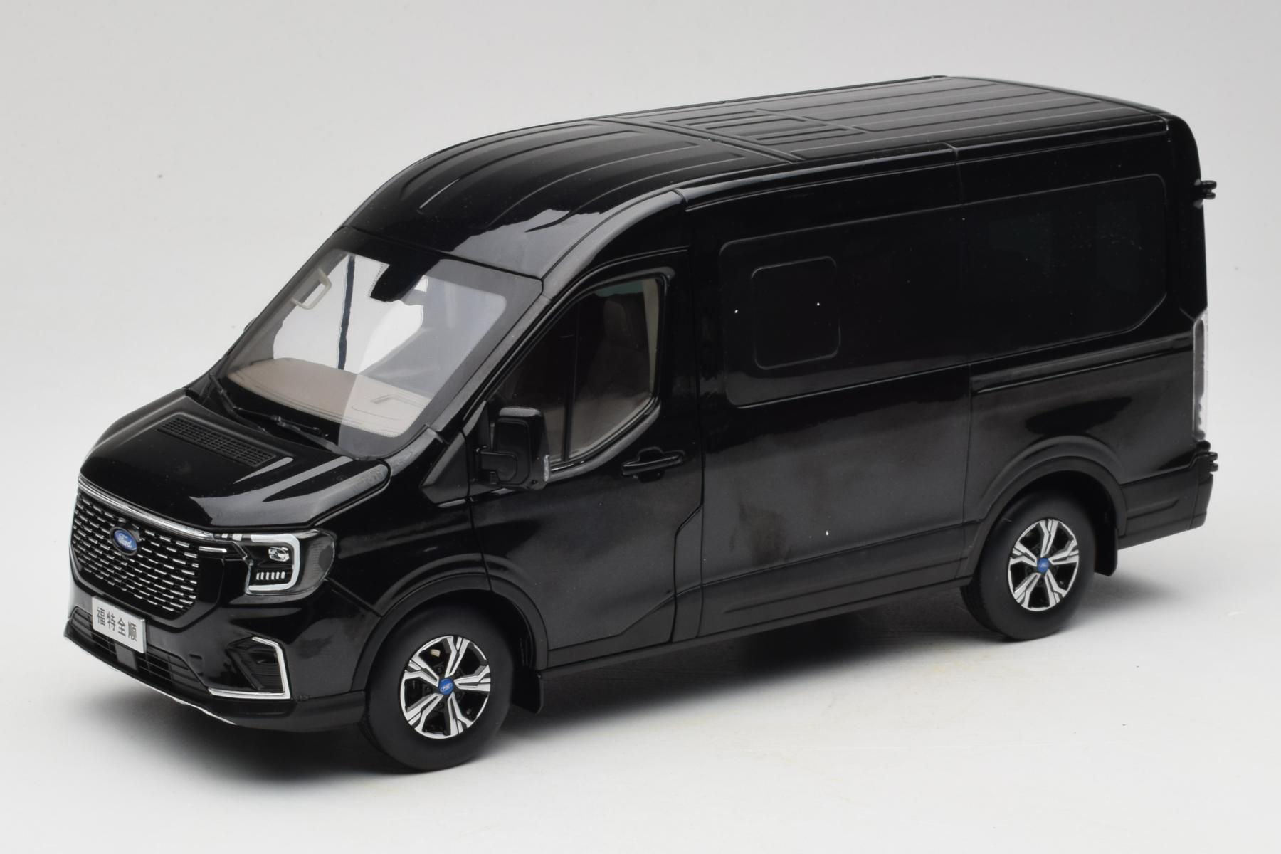Ford Transit Black JMC 1:18