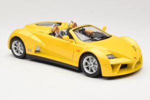 Giugiaro Prima Speedster Yellow Bburago 1:18 33334013 Diecast - image 6 of 8