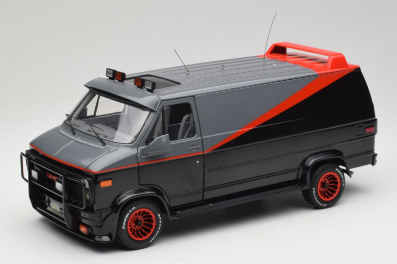 GMC Vandura A-Team Van Hot Wheels 1:18 V7439 Diecast