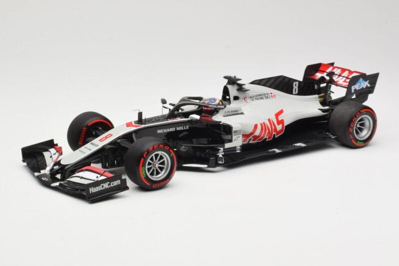 Haas VF-20 #8 R. Grosjean Bahrain GP 2020 Minichamps 1:18 110201508 Diecast