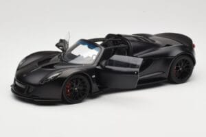 Hennessey Venom GT Carbon Black AUTOart 1:18 75401 Diecast - image 2 of 8