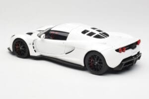 Hennessey Venom GT White AUTOart 1:18 75404 Diecast - image 7 of 8