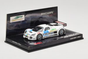 HHF Hybrid Concept Car #11 H-H. Frentzen / Muller / Schwager / Engels 24 Hours Nurburgring 2008 Minichamps 1:43 437080911 Die - image 2 of 4