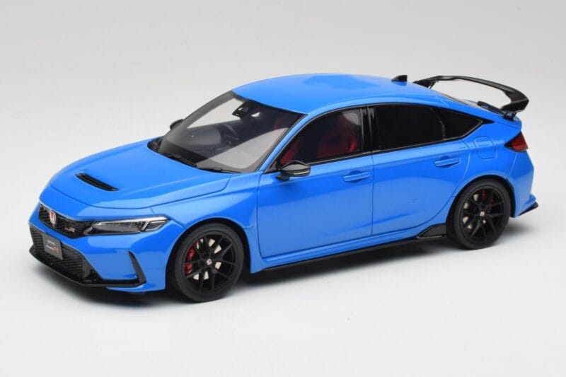 Honda Civic FK8 Type R Boost Blue Pearl Otto 1:18 OT1093 Resin
