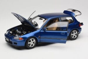 Honda Civic SiR II EG6 VTEC Blue LCD 1:18 LCD18018-BU Diecast - image 2 of 9