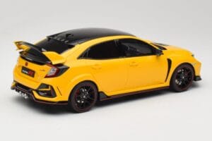 Honda Civic Type R FK8 Euro Spec Yellow Otto 1:18 OT1111 Resin - image 2 of 6