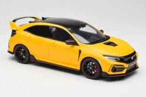 Honda Civic Type R FK8 Euro Spec Yellow Otto 1:18 OT1111 Resin - image 4 of 6