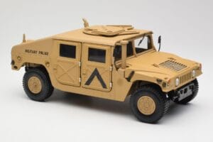 Hummer H1 AM General Military Police Exoto 1:18 01801 Diecast - image 6 of 8