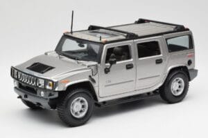Hummer H2 Silver Maisto 1:18 7449569 Diecast