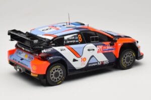 Hyundai i20 N Rally1 #8 Hyundai Shell Mobis WRT O. Tanak / M. Jarveoja Rally Chile 2024 IXO 1:18 18RMC223 Diecast - image 2 of 6
