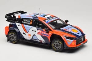 Hyundai i20 N Rally1 #8 Hyundai Shell Mobis WRT O. Tanak / M. Jarveoja Rally Chile 2024 IXO 1:18 18RMC223 Diecast - image 4 of 6