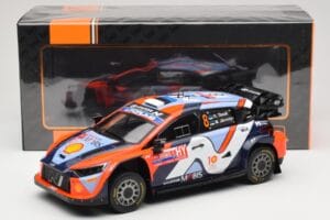 Hyundai i20 N Rally1 #8 Hyundai Shell Mobis WRT O. Tanak / M. Jarveoja Rally Chile 2024 IXO 1:18 18RMC223 Diecast - image 6 of 6
