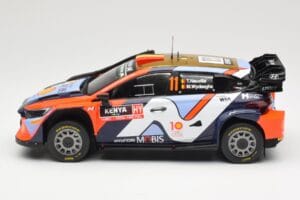 Hyundai i20 N Rally1 WRC Hybrid #11 T. Neuville / M. Wydaeghe Safari Rally Kenya 2024 IXO 1:18 18RMC208 Diecast - image 3 of 6