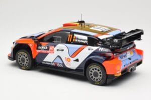 Hyundai i20 N Rally1 WRC Hybrid #11 T. Neuville / M. Wydaeghe Safari Rally Kenya 2024 IXO 1:18 18RMC208 Diecast - image 5 of 6