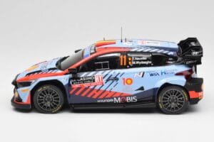 Hyundai i20 N Rally1 WRC #11 T. Neuville / M. Wydaeghe Rally Monte Carlo Winner 2024 IXO 1:18 18RMC194 Diecast - image 3 of 6