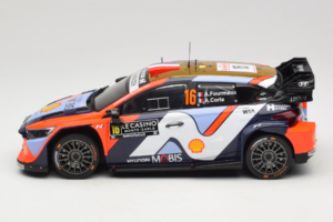 Hyundai i20 N WRC #16 A. Fourmaux / A. Coria Rally Monte Carlo 2025 IXO 1:18 18RMC230A Diecast - image 3 of 6