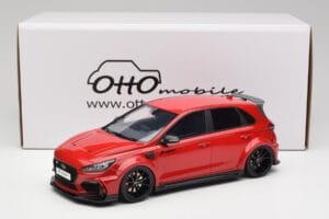 Hyundai i30 N PD Prior Design Engine Red Otto 1:18 OT1112 Resin - image 6 of 6