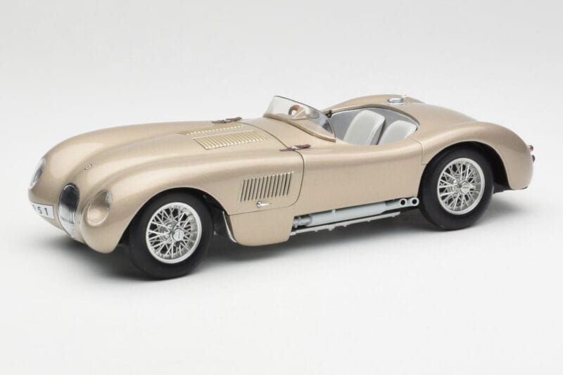 Jaguar C-Type Bronze AUTOart 1:18 73502 Diecast