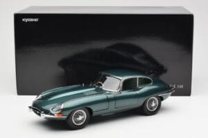 Jaguar E-Type 3.8 Series 1 Dark Green Kyosho 1:18 08954DG Diecast - image 8 of 8