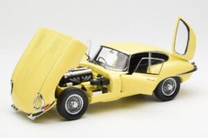 Jaguar E-Type 3.8 Series 1 Light Yellow Kyosho 1:18 08954LY Diecast - image 2 of 8