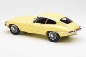 Jaguar E-Type 3.8 Series 1 Light Yellow Kyosho 1:18 08954LY Diecast - image 7 of 8