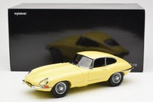 Jaguar E-Type 3.8 Series 1 Light Yellow Kyosho 1:18 08954LY Diecast - image 8 of 8