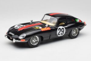 Jaguar E-Type #29 Black Bburago 1:18 3018-M4 Diecast