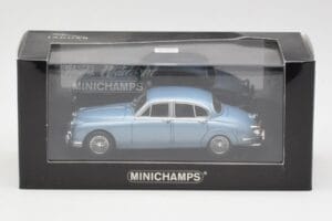 Jaguar Mk II Blue Metallic Minichamps 1:43 433130604 Diecast - image 4 of 4