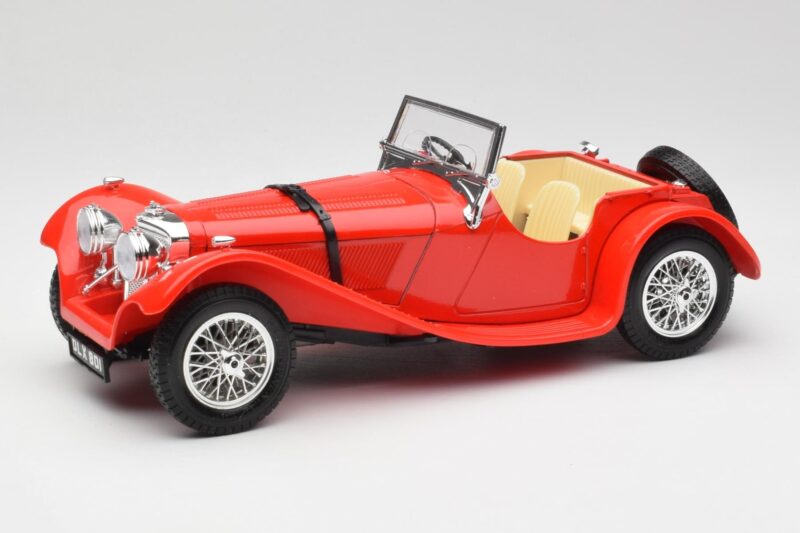 Jaguar SS 100 Red Bburago 1:18 Jaguar SS 100 Red Bburago 1:18 3006-M1 Diecast