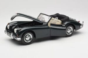 Jaguar XK140 Drophead Coupe Black Sun Star 1:18 2802 Diecast - image 2 of 8