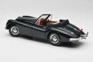 Jaguar XK140 Drophead Coupe Black Sun Star 1:18 2802 Diecast - image 7 of 8