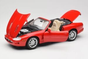 Jaguar XKR X100 Red Maisto 1:18 50330 Diecast - image 2 of 8
