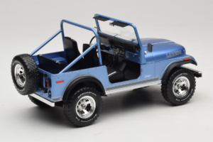 Jeep CJ-7 Laredo Blue MCG 1:18 MCG18553 Diecast - image 2 of 6