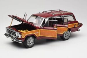 Jeep Grand Wagoneer Classic Red AUTOart 1:18 74002 Diecast - image 2 of 8