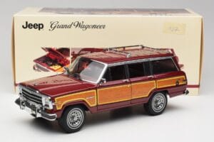 Jeep Grand Wagoneer Classic Red AUTOart 1:18 74002 Diecast - image 8 of 8