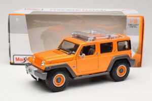 Jeep Rescue Concept Orange Maisto 1:18 36699 Diecast - image 8 of 8