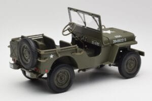 Jeep Willys Military Green Gate 1:18 1061 Diecast - image 3 of 8