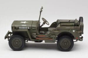 Jeep Willys Military Green Gate 1:18 1061 Diecast - image 4 of 8