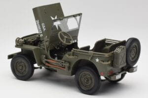 Jeep Willys Military Green Gate 1:18 1061 Diecast - image 5 of 8