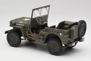Jeep Willys Military Green Gate 1:18 1061 Diecast - image 7 of 8