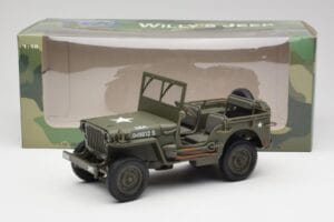 Jeep Willys Military Green Gate 1:18 1061 Diecast - image 8 of 8