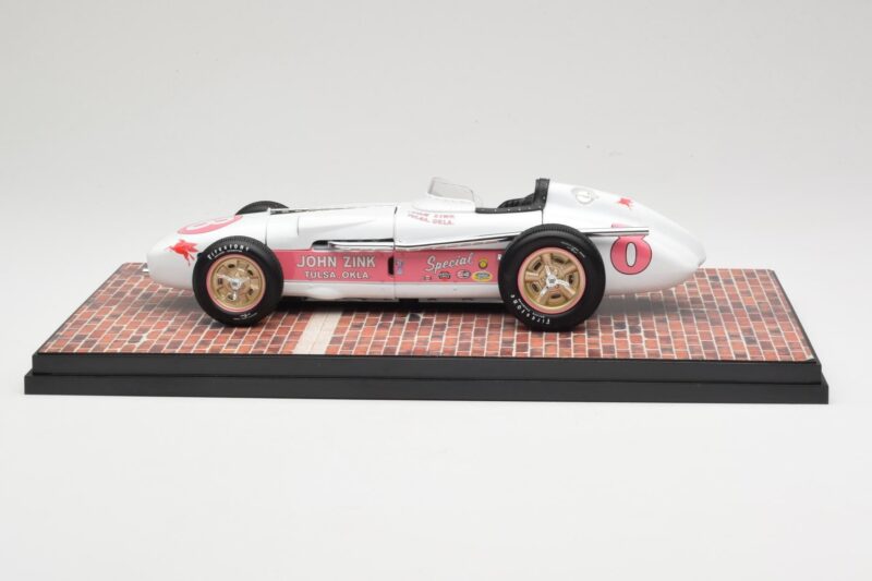 Watson Roadster #8 P. Flaherty John Zink Racing Indianapolis 500 Winner 1956 Carousel 1 1:18 Watson Roadster #8 P. Flaherty John Zink Racing Indianapolis 500 Winner 1956 Carousel 1 1:18 143000 Diecast